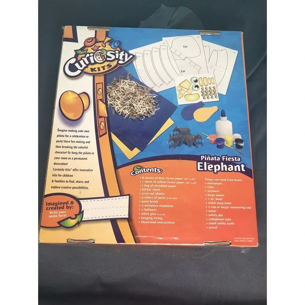 Curiosity‎ Kits Pinata Fiesta Elephant